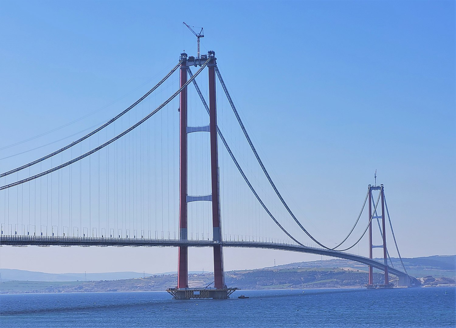 世界最長の吊り橋 1915チャナッカレ橋 がついに開通 Toruko Tabibu